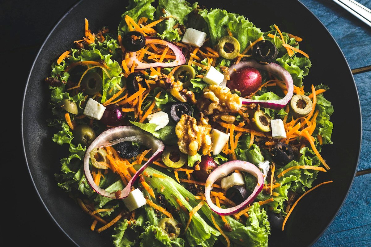 Fotografie ilustrativă cu ingrediente sau preparat vegetal, nu imagine a localului Biofresh